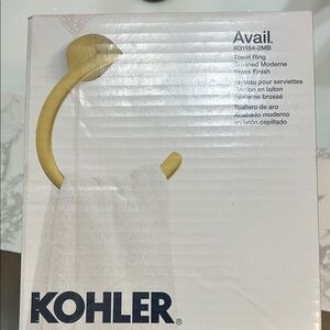 Kohler Gold Towel Ring